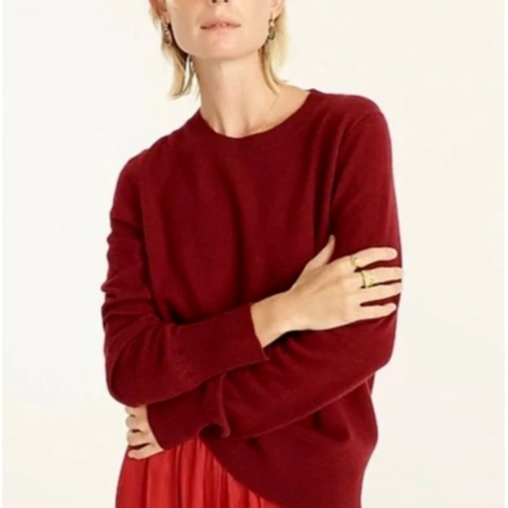 J. Crew $106 Women's Light Brown Cashmere Classic Fit Sweater Size XXS BA400